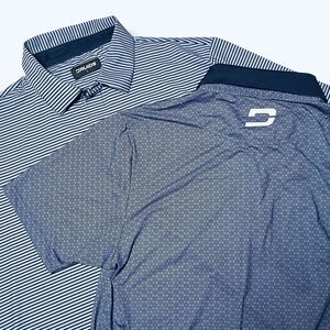 Lot Of 2 Druids Polo Shirt Mens Large